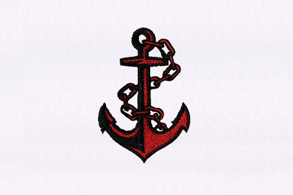 Anchor: A Coastal Embroidery Design That Holds Its Ground