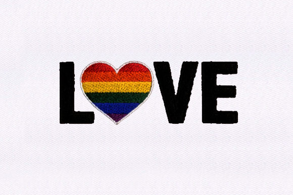 Equally Love: A Tender Embroidery Design for Meaningful Gifts